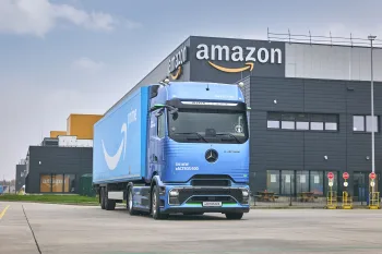 Amazon realiza maior pedido de caminhões elétricos eActros 600 à Mercedes-Benz Trucks