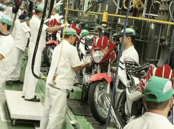 Produção de motocicletas no Polo Industrial de Manaus deve aumentar 7,5% em 2025, estima Abraciclo