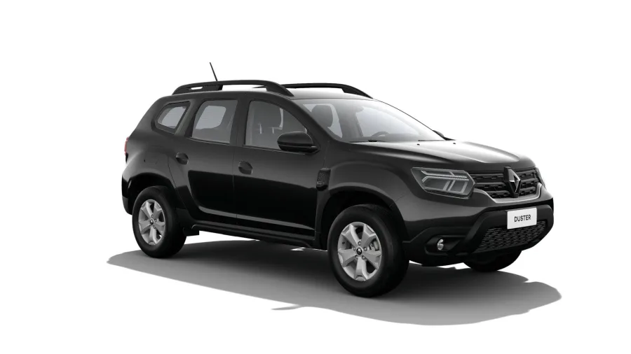 O Duster Intense Plus 1.6 manual traz direção elétrica, ar-condicionado digital, faróis em LED, seis airbags, multimídia de 8” e controle de estabilidade para segurança.