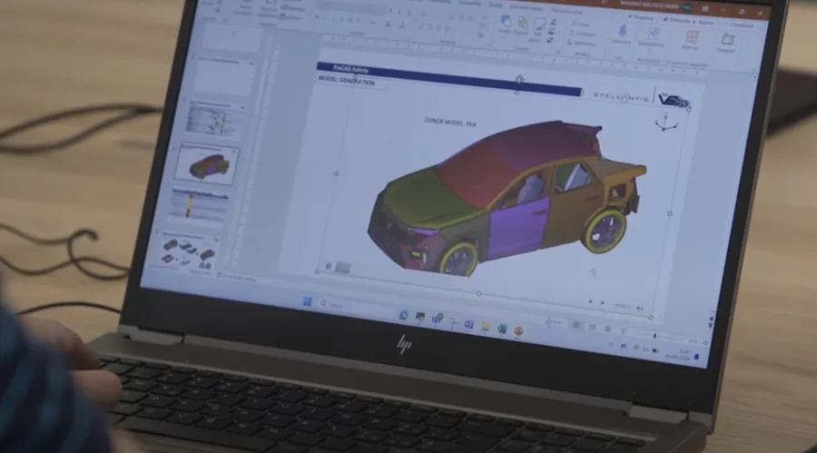 Nos esboços revelados, o Compass exibe arcos de roda redesenhados, teto modificado e laterais ajustadas. O design reforça a identidade visual da Jeep, preservando sua grade característica.