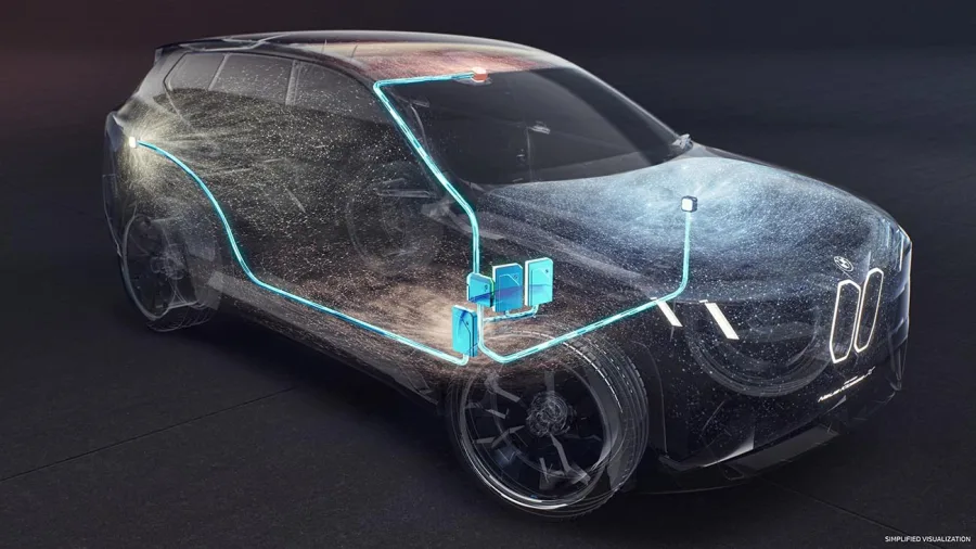 Os Smart eFuses substituem 150 fusíveis tradicionais, otimizando a distribuição de energia. O software CodeCraft acelera o desenvolvimento digital, garantindo atualizações contínuas e maior eficiência.