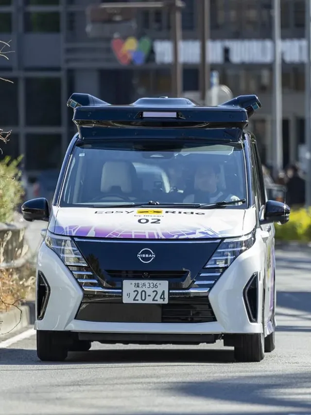 Carro autônomo da Nissan avança com testes em vias públicas no Japão