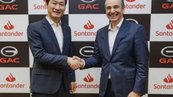 GAC firma parceria com Santander e confirma chegada ao Brasil em abril