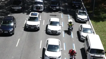 Primeira Motofaixa é inaugurada em Salvador na Avenida Bonocô; veja como vai funcionar