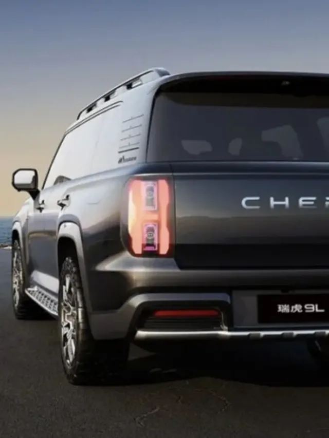 Novo Tiggo 9L tem 4 motores e espaço de sobra pra família toda