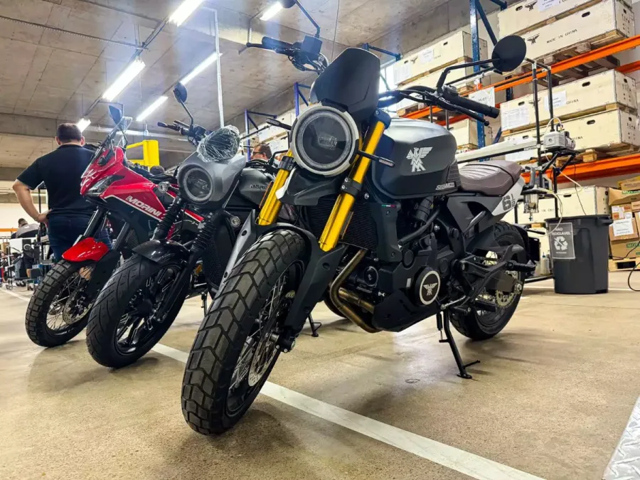 Moto Morini inicia produção no Brasil com fábrica em Manaus e aposta em três novos modelos