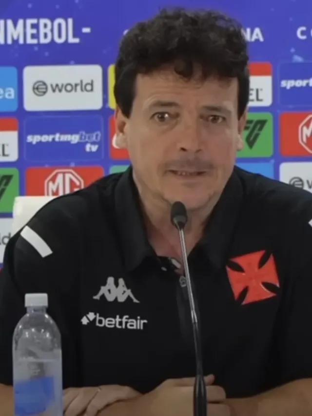 Crise no Vasco: Diniz assume e fala em reconstrução urgente