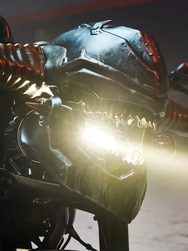 Harley customizada para Doom: The Dark Ages é incrível