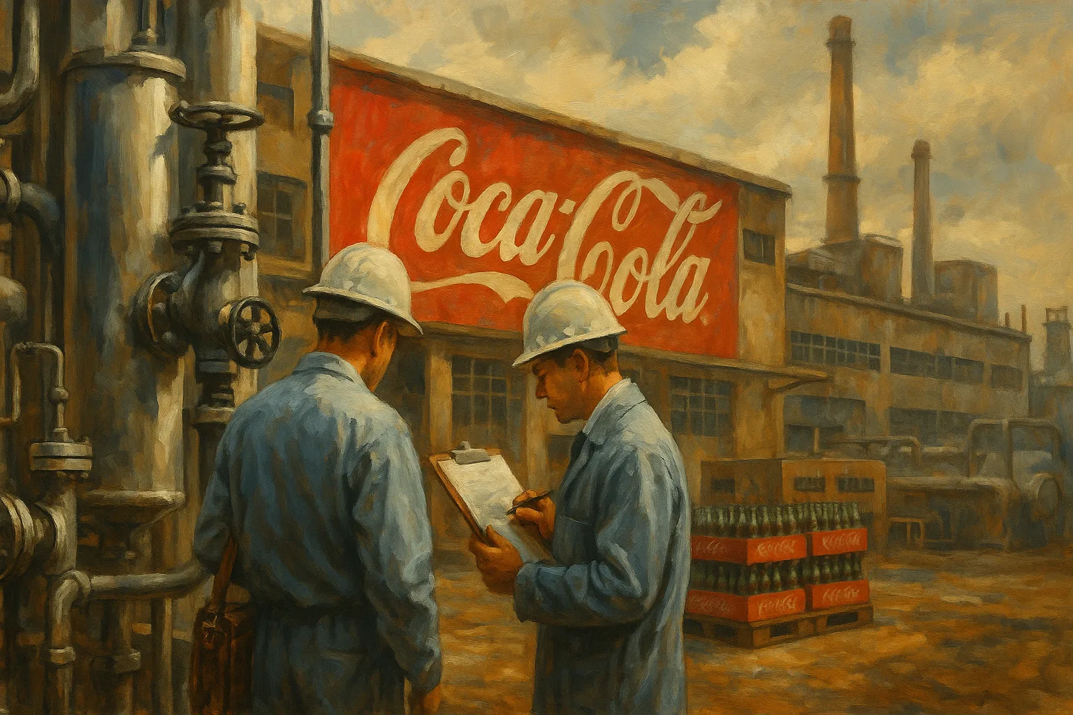 Fábrica da Coca-Cola no CE é liberada após correção técnica.