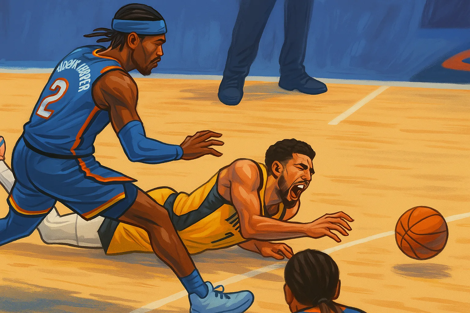 Haliburton rompe tendão de Aquiles e será operado em Nova York. (Créditos: Carro.Blog.Br)