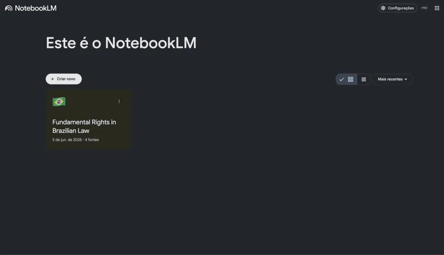 NotebookLM integra pesquisa, análise e áudio para uso acadêmico estratégico