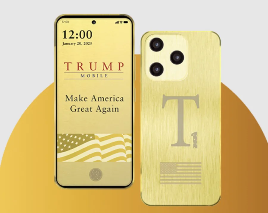 Trump Mobile lança celular T1 dourado e plano com 5G e serviços por US$ 47 nos EUA