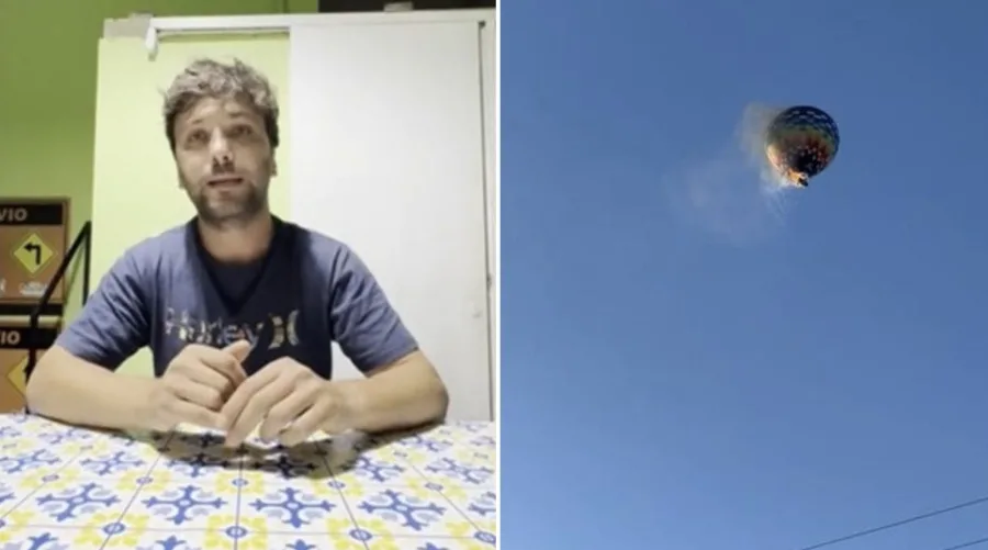 Caso Balão Santa Catarina: piloto diz que extintor falhou durante o incêndio; Vídeo