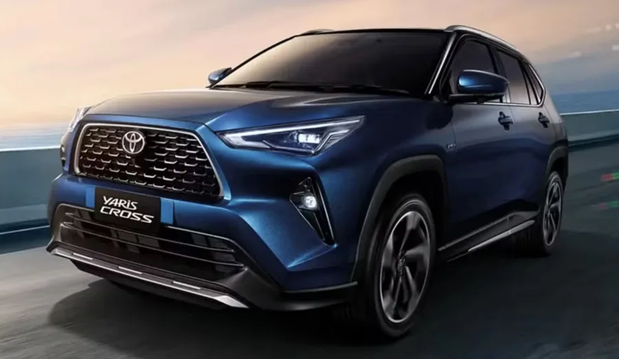 Toyota confirma para outubro a chegada do Yaris Cross, SUV compacto com motorização híbrida flex que será produzido em Sorocaba, no interior de São Paulo.