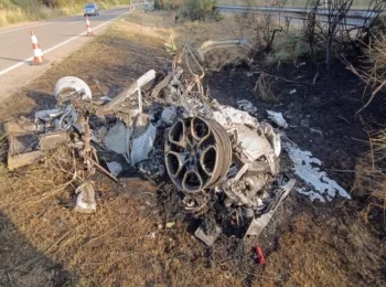 Lamborghini de Diogo Jota ficou irreconhecível: VÍDEO é chocante