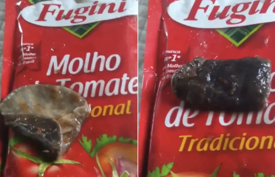 Fugini vai indenizar homem que encontrou um corpo estranho com larvas em um molho de tomate