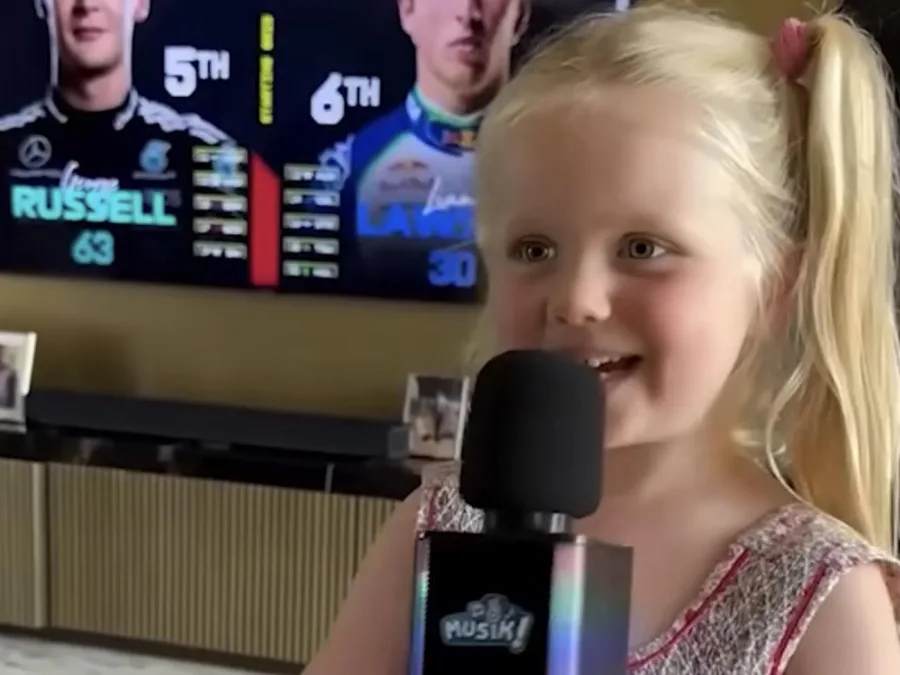 Hulkenberg: VÍDEO da filha do piloto da Sauber viraliza com ela falando nomes de todos os pilotos da Fórmula 1