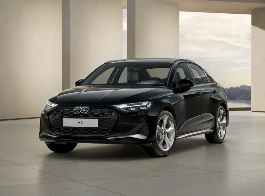 O Audi A3 continua sendo o carro mais acessível da marca alemã em 2025, com preços a partir de R$ 290 mil, mantendo luxo e tecnologia.
