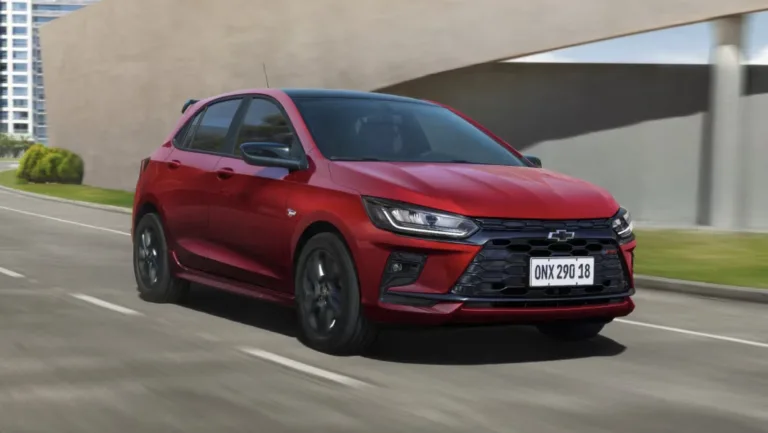 Chevrolet Onix RS 1.0	Turbo 2026: Ficha técnica, preço e fotos; visual esportivo, motor 1.0 turbo e pacote tecnológico completo