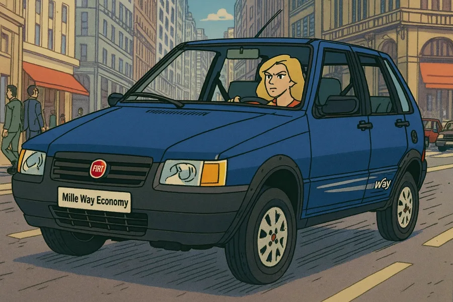 Fiat Uno Mille Economy Way 2012 é um carro usado que mantém fama de resistente e econômico nas ruas brasileiras