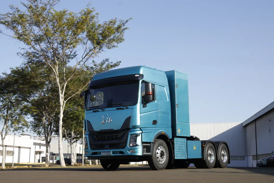 GWM inicia testes no Brasil com caminhão a hidrogênio e mira transporte pesado sem emissão