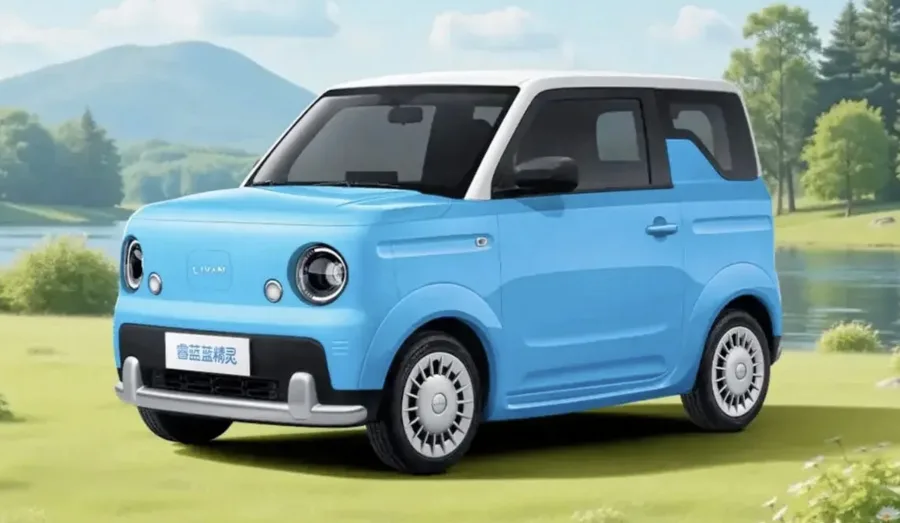 Lifan Smurf é lançado na China pela Geely como carro elétrico mais barato do mercado