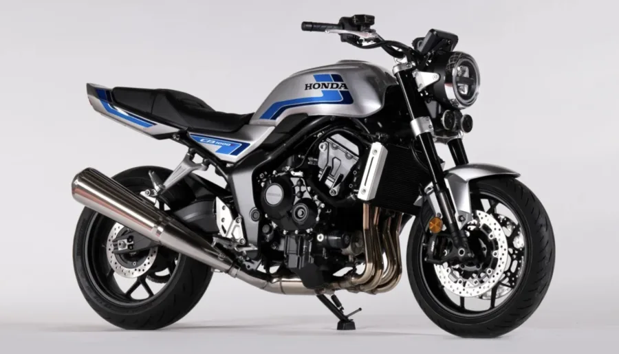 Nova Honda 1000 retrô resgata era de ouro das nakeds com motor de 4 cilindros