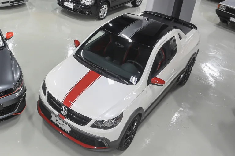 Volkswagen Saveiro Rocket foi a picape mais insana que a VW já mostrou no Brasil