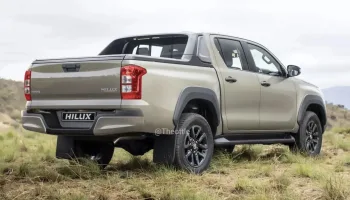 Toyota Hilux 2026: Vaza interior da nova picape com painel digital e central multimídia maior