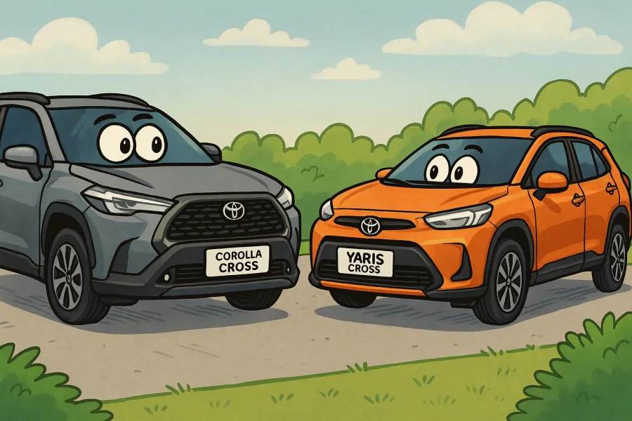 Corolla Cross vai ganhar um irmãozinho no Brasil, conheça o Toyota Yaris Cross que chega em outubro