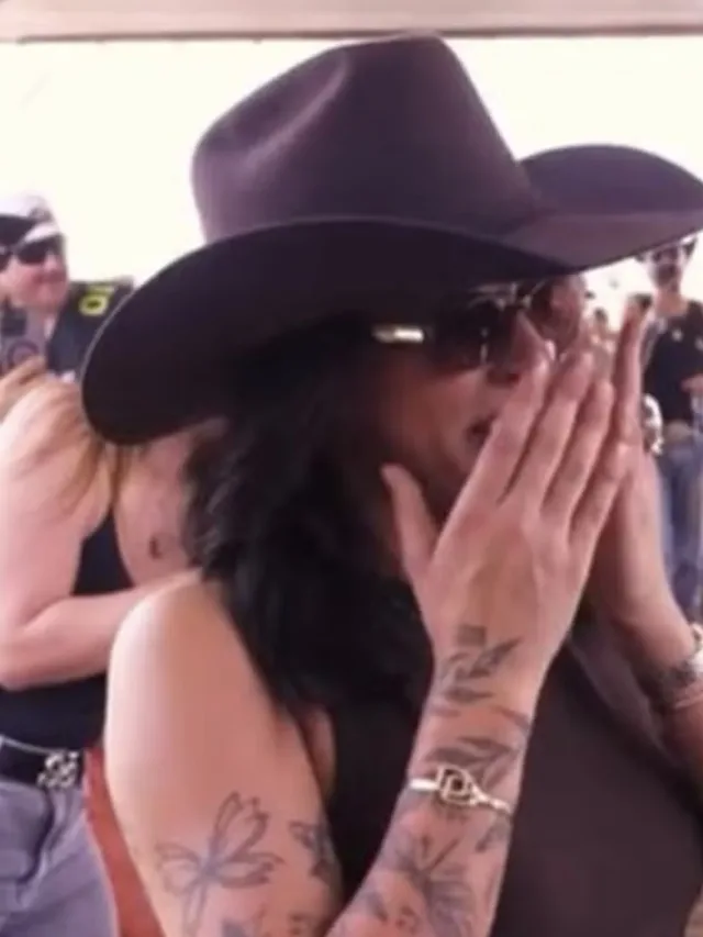 Ana Castela ganha presente inesperado em Barretos e emociona fãs