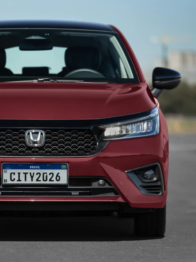 Honda City Touring Sport 2026 revela novidade que ativa instinto forte