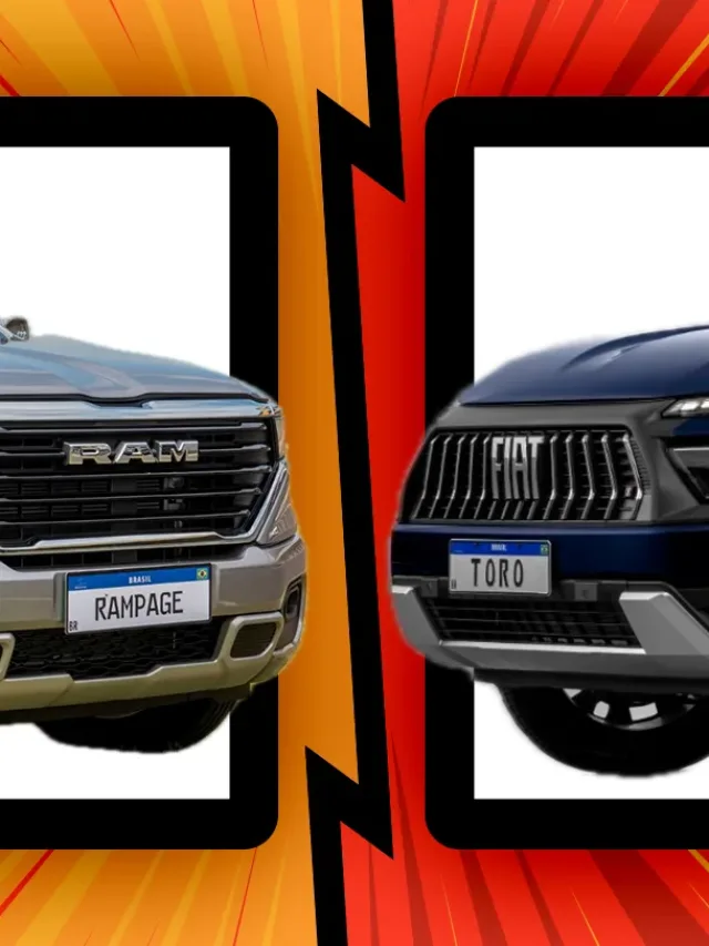 Fiat Toro 2026 ou Ram Rampage 2026: qual picape vale mais a pena?