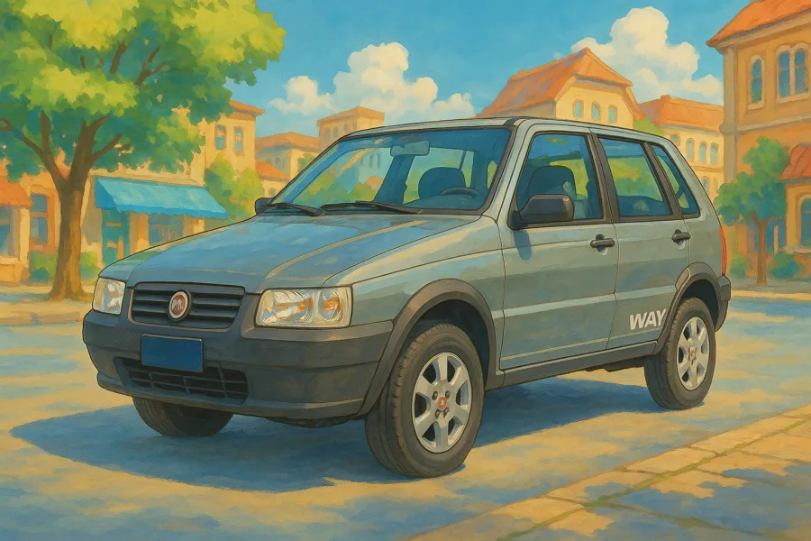 Fiat Uno Mille Economy Way 2012: o compacto aventureiro que ainda resiste