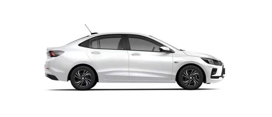 Consumo e autonomia: O Onix Sedan 1.0 2026 registra consumo de 9,8 km/l e 12,1 km/l com etanol, além de 13,9 km/l e 17,1 km/l com gasolina, com autonomia máxima de 752 km.