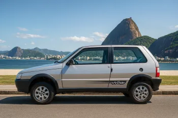 Fiat Uno Mille Economy Way 1.0 2010: Ficha técnica, preço e fotos; econômico no consumo, mas simples no acabamento e tem só 2 portas