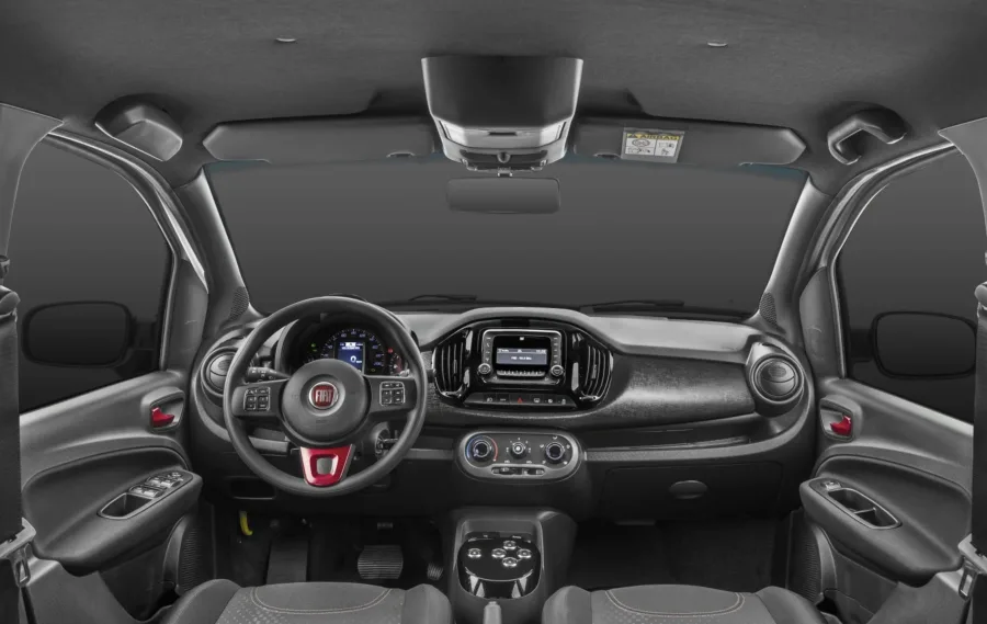 Câmbio automatizado GSR de 5 marchas, tração dianteira e direção elétrica tornam a condução prática no trânsito e mais confortável em percursos urbanos.