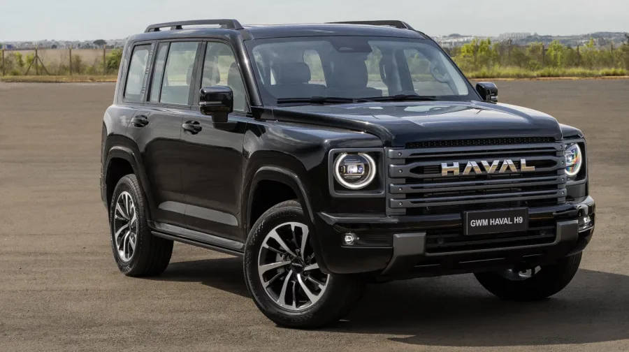 GWM H9 chega ao Brasil com luxo de R$ 500 mil por R$ 320 mil e pressiona rivais