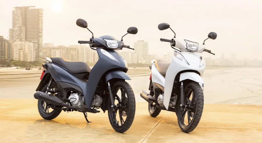Honda Biz 125 2025 chega renovada com novo motor, mais tecnologia e freios no guidão