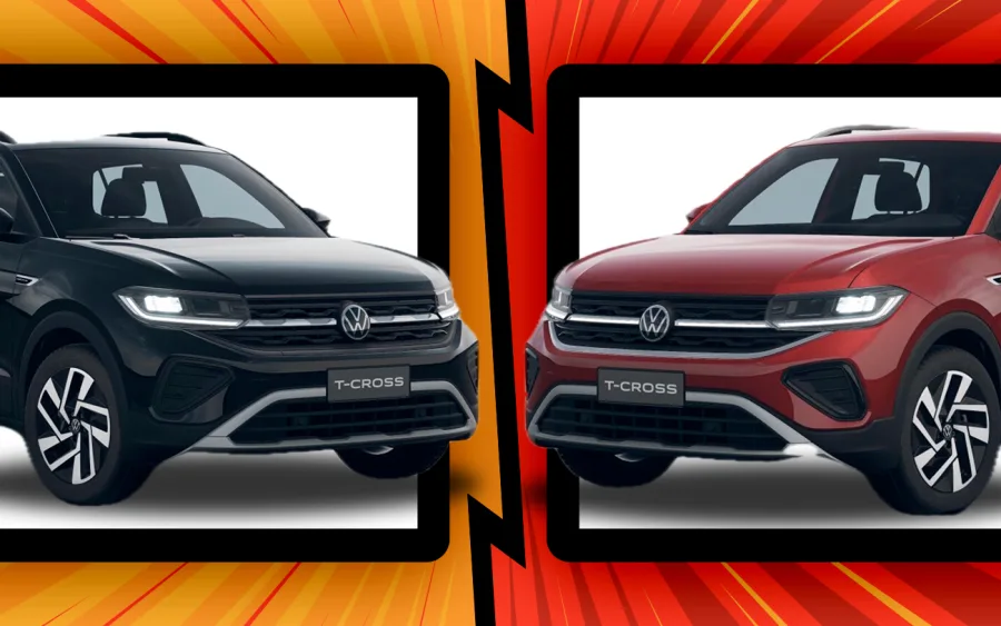 Qual a diferença entre o T-Cross Comfortline e o Highline?