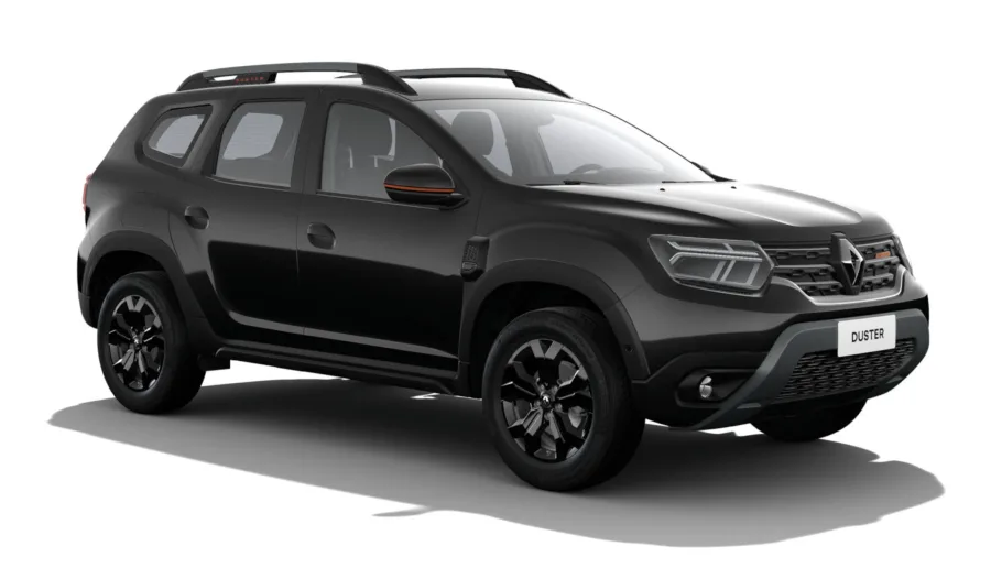 O Duster traz motor 1.3 turbo HR13 de 163 cv e torque de até 27,5 kgfm, aliado ao câmbio CVT de 8 marchas. É ágil no uso urbano e equilibrado para estrada.