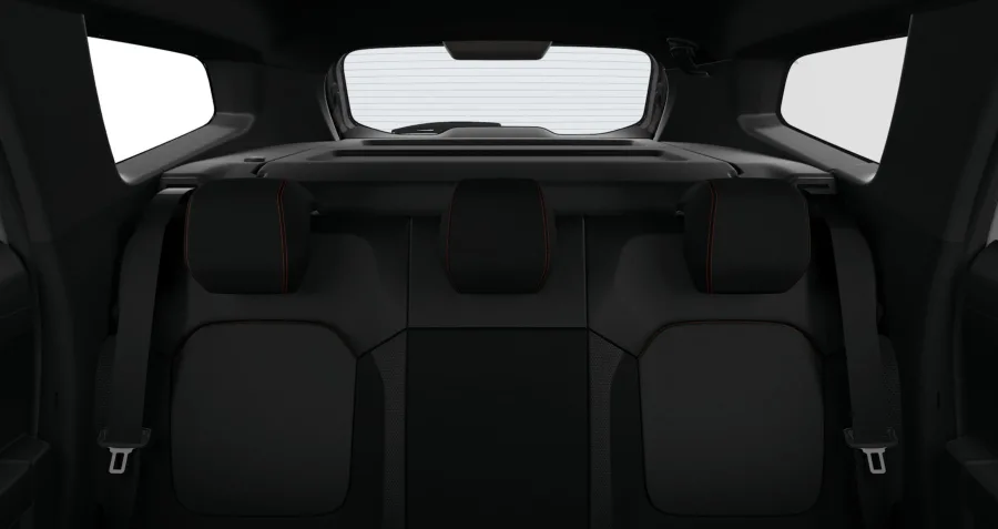 Comporta 5 ocupantes, traz bancos de couro, porta-malas de 475 litros, ar digital, câmera 360° e segurança com airbags, ABS, controle de tração e ISOFIX.