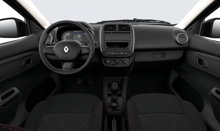 O câmbio manual de 5 marchas e tração dianteira tornam a condução simples, prática e acessível, adequado para trajetos urbanos e deslocamentos curtos.