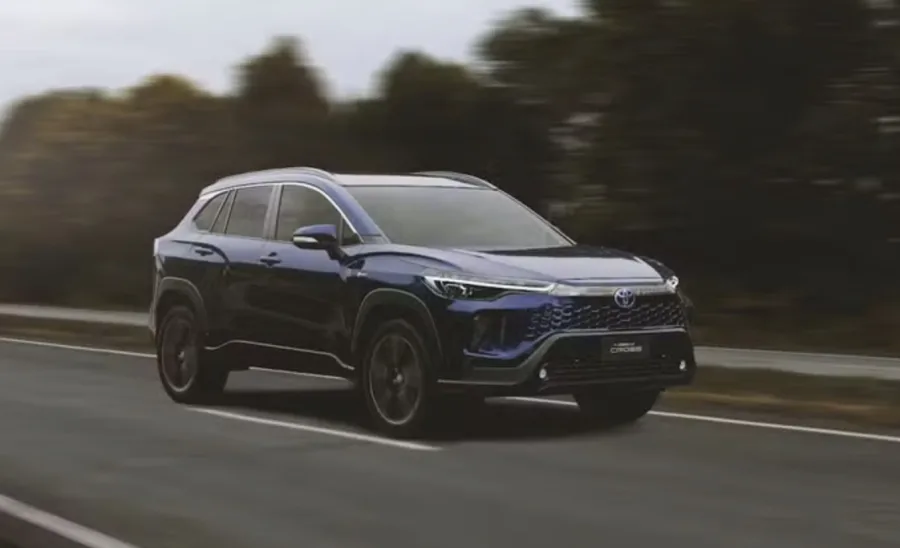 Toyota Corolla Cross lidera SUVs no Brasil com 7.737 vendas em agosto