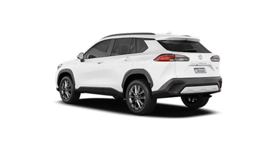 Com médias de 8,2 km/l (etanol) e 13,3 km/l (gasolina), o Corolla Cross atinge até 625 km de autonomia, mostrando eficiência e bom aproveitamento de combustível para o porte.