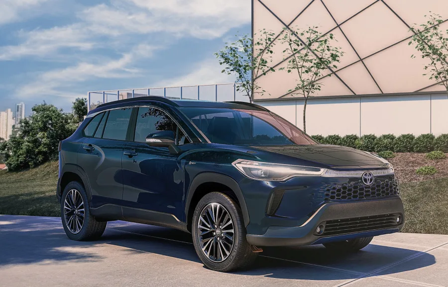 Toyota Corolla Cross XRX Hybrid 1.8 2026: Preço, Ficha técnica, Consumo, Equipamentos e Fotos; SUV híbrido faz até 16,6 km/l e tem autonomia de 598 km, ideal para uso urbano e viagens