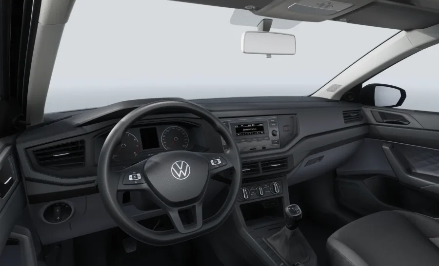 Na segurança, o Polo Track não decepciona: airbags, controles eletrônicos de estabilidade e tração, ISOFIX e assistente de partida em rampa são de série.
