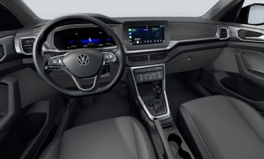 Câmbio automático de 6 marchas com conversor de torque e tração dianteira, direção elétrica e bom diâmetro de giro garantem condução prática e confortável.