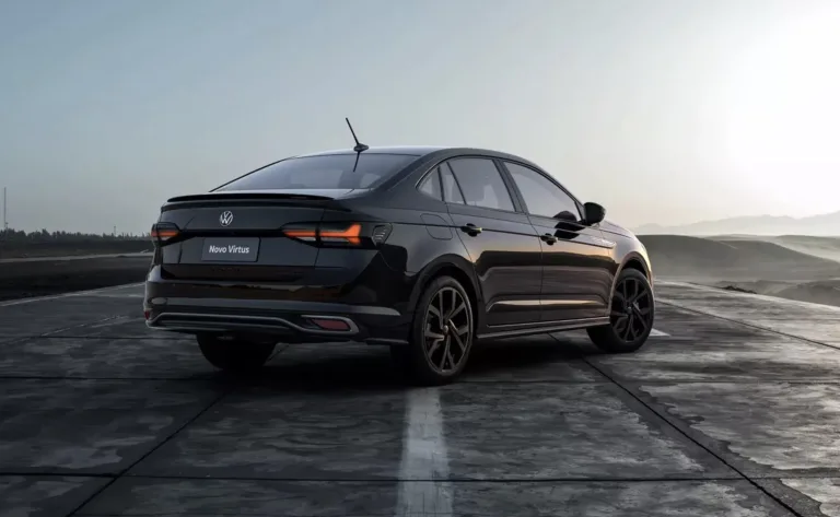 Volkswagen Virtus Exclusive 1.4 TSi 2025: Preço, Ficha técnica, Consumo, Equipamentos e Fotos; sedã flex com tecnologia embarcada e direção leve, ideal para rotina urbana