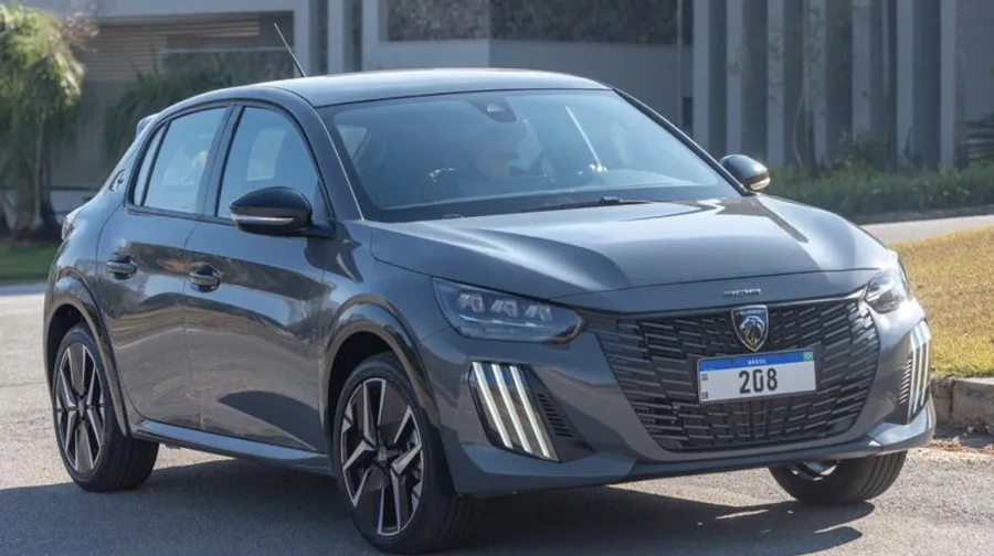 Peugeot 208 híbrido começa a chegar às concessionárias brasileiras com motor do Fiat Pulse